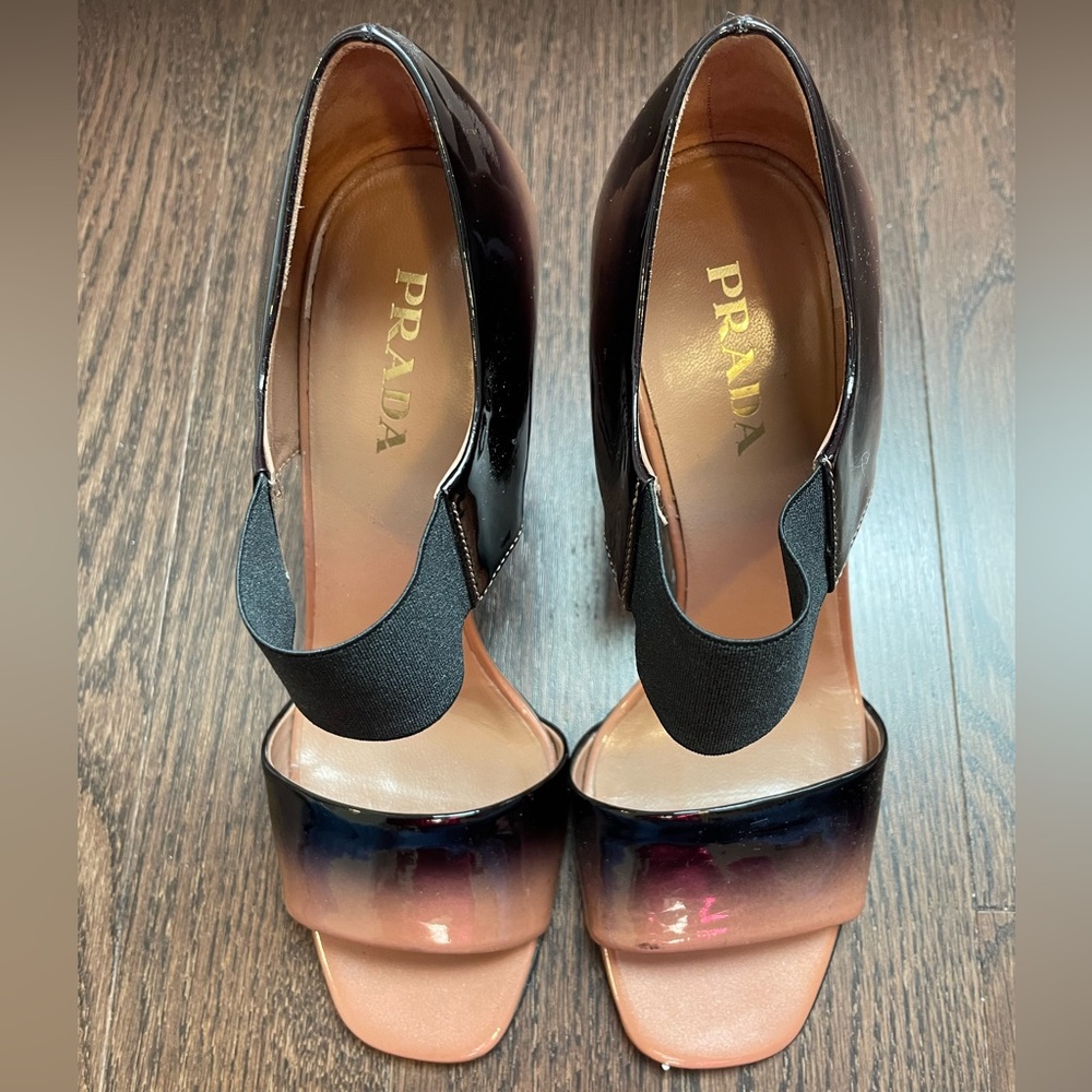PRADA ombre heels